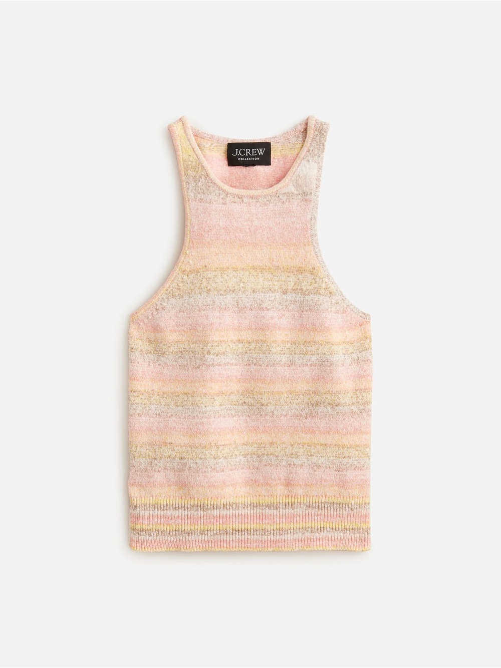 J. Crew Collection space-dyed sweater-tank